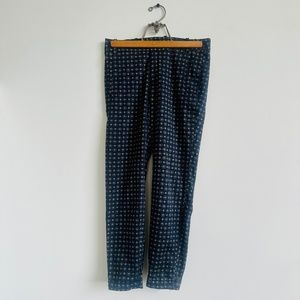 Zara Navy Blue Capris, Size US 4